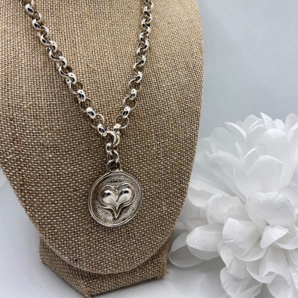 Sterling Silver Heart Necklace